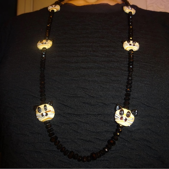 🌺[2/$40.00]🌺 Black Cat Women’s Necklace - Picture 5 of 8